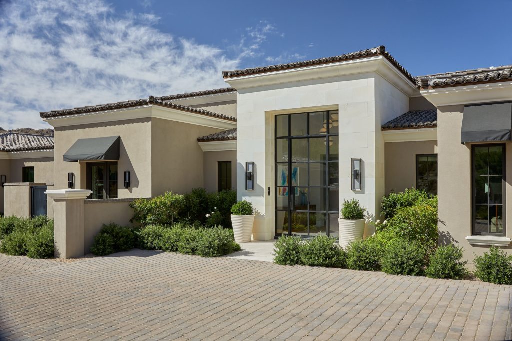 Classic Mediterranean custom home by Calvis Wyant